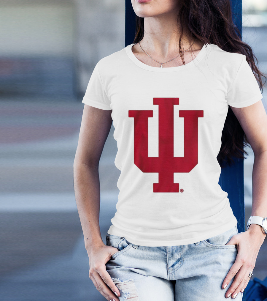 Indiana Hoosiers IU Crimson Emblem T-Shirt