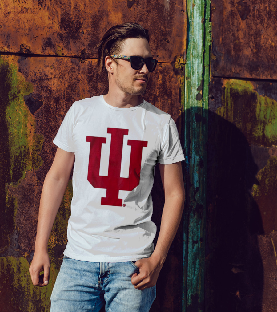 Indiana Hoosiers IU Crimson Emblem T-Shirt