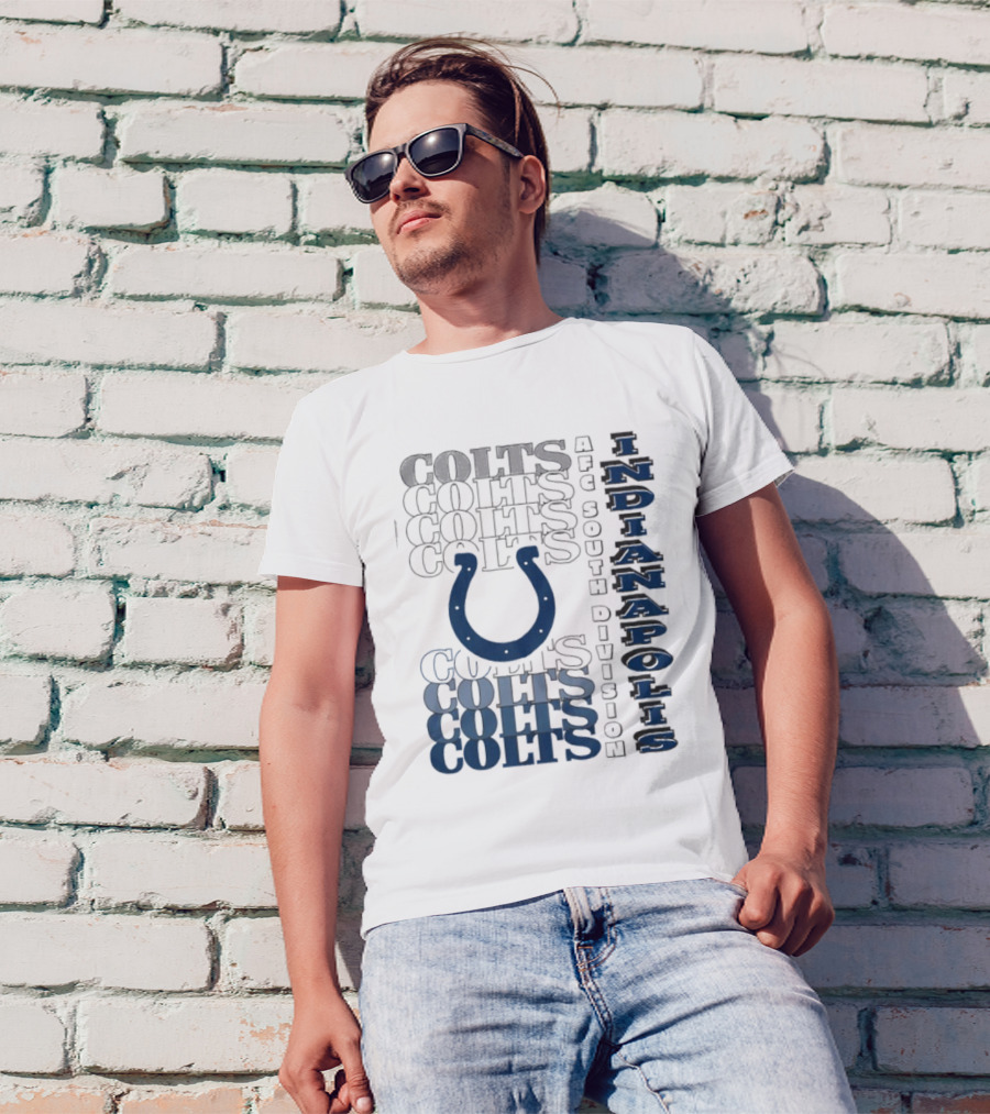 Indianapolis Colts AFC South Division Classic Colts Branding T-Shirt