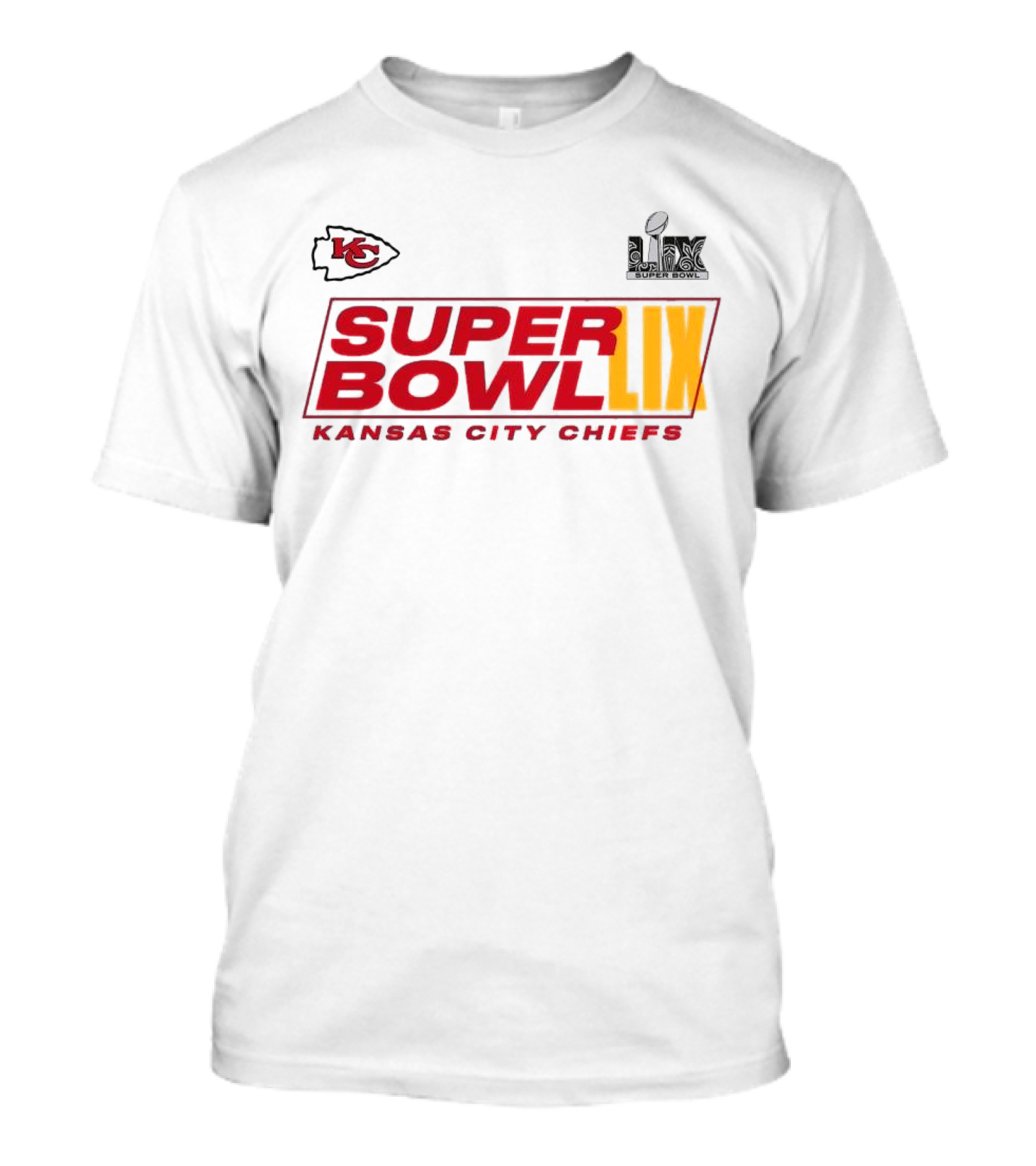 Kansas City Chiefs Super Bowl LIX KC Chiefs Roster T-Shirt