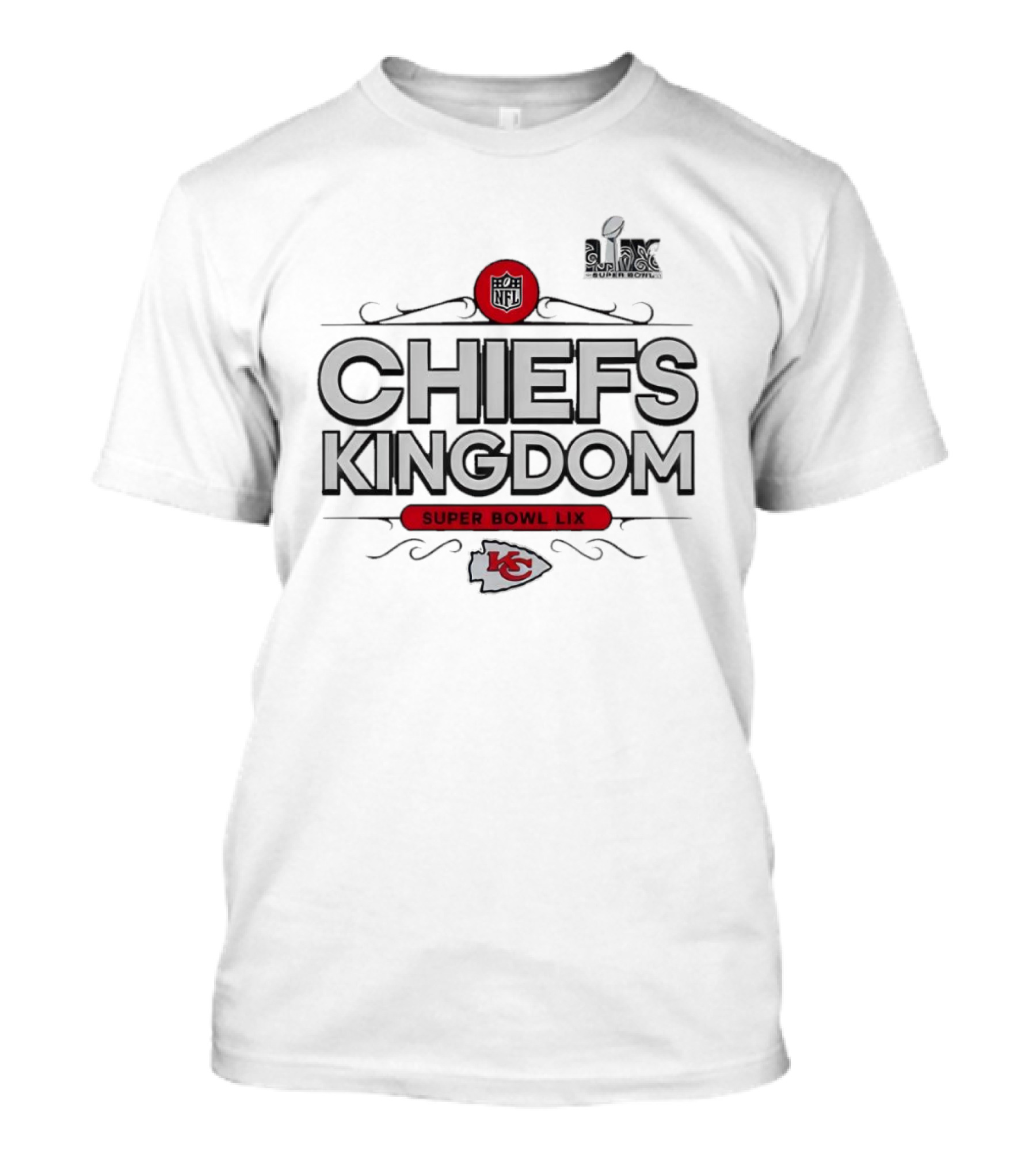 CHIEFS KINGDOM SUPER BOWL LIX KC 2024 T-Shirt