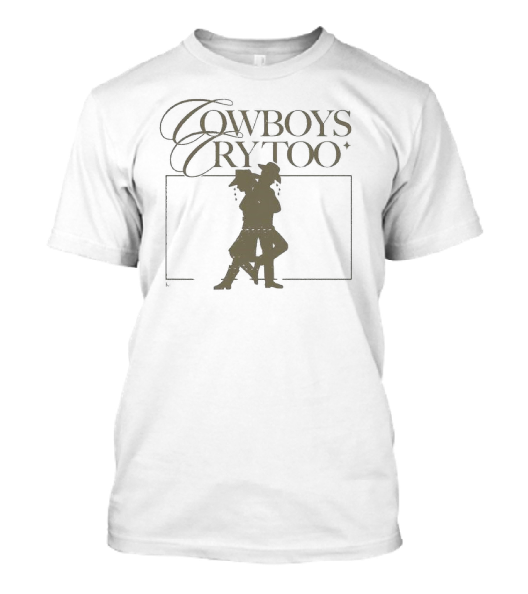 Kelsea Ballerini Cowboys Cry Too Silhouette Country Theme T-Shirt
