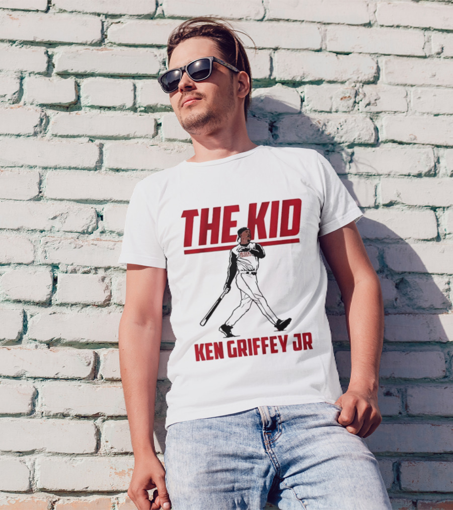 Ken Griffey Jr Cincinnati The Kid Baseball Legend T-Shirt