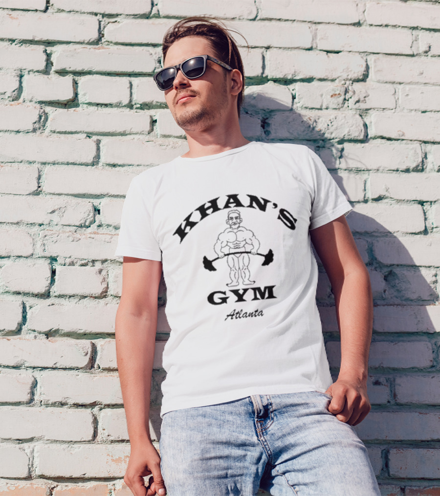 Khan’s Gym White T-Shirt