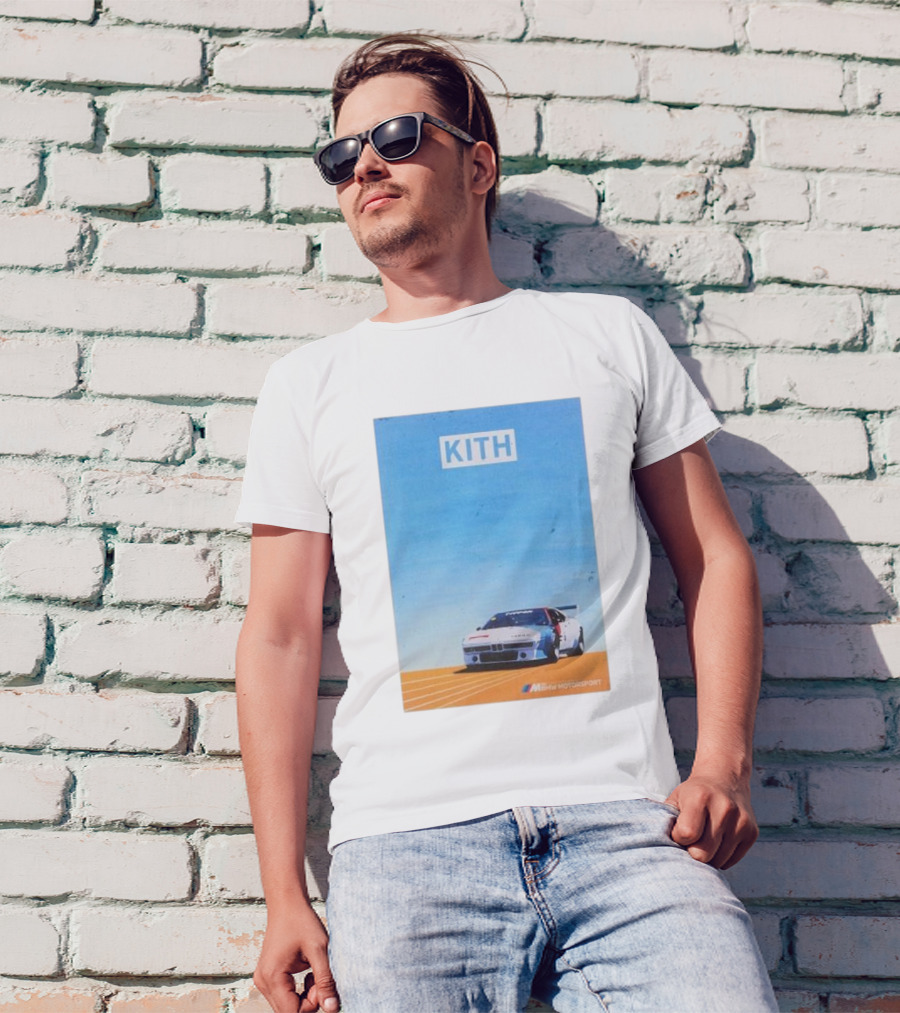 Kith BMW Motorsport Retro Vintage M1 Racing T-Shirt