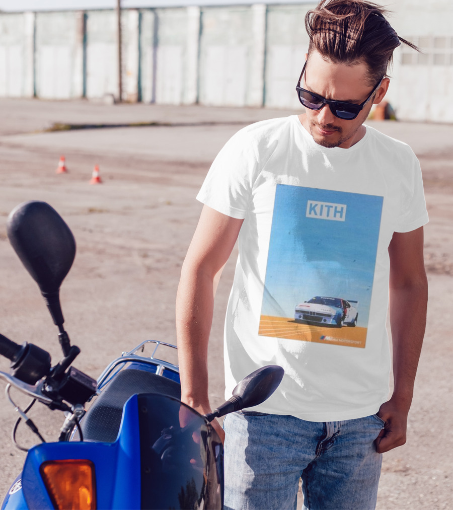 Kith BMW Motorsport Retro Vintage M1 Racing T-Shirt