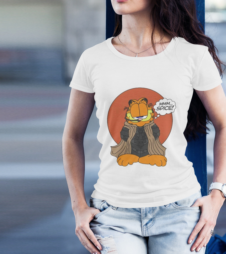 Garfield Lasagna Al Gaib Mmm Spice Dune Crossover T-Shirt