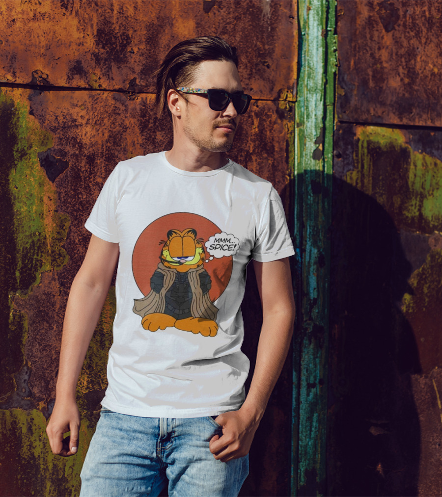 Garfield Lasagna Al Gaib Mmm Spice Dune Crossover T-Shirt
