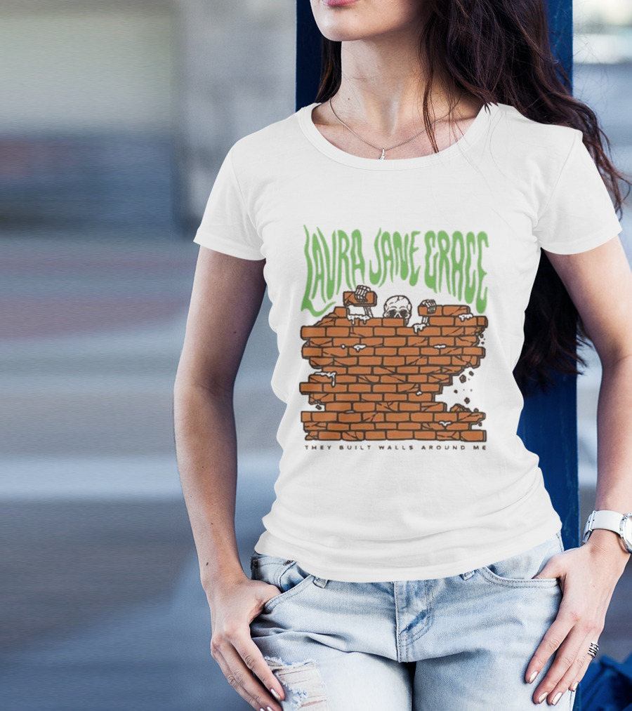 Laura Jane Grace Walls They Built Walls Around Me T-Shirt