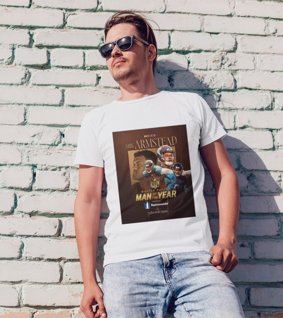 Jacksonville Jaguars Arik Armstead NFL Honors Walter Payton Man Of The Year 2024 T-Shirt