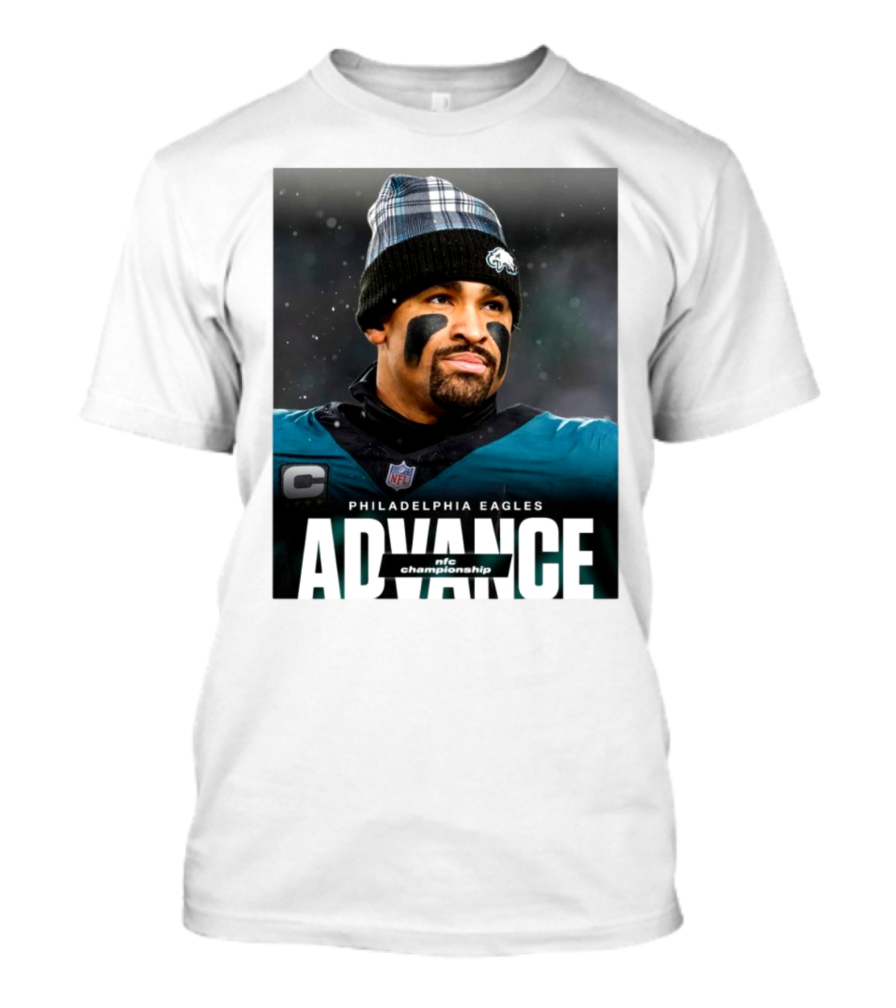 Philadelphia Eagles Advance To NFC Championship Jalen Hurts T-Shirt