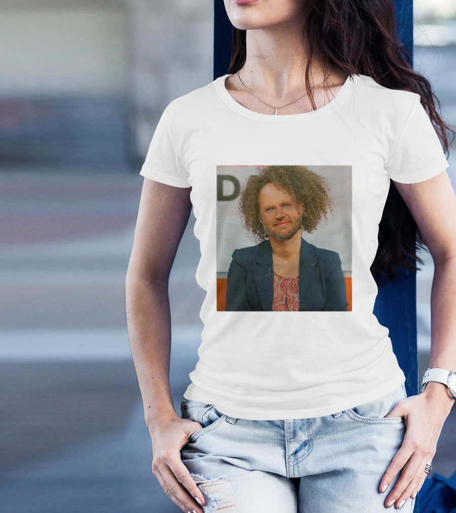 JD Dolezal JD Vance Meme Face Swap Comedy T-Shirt
