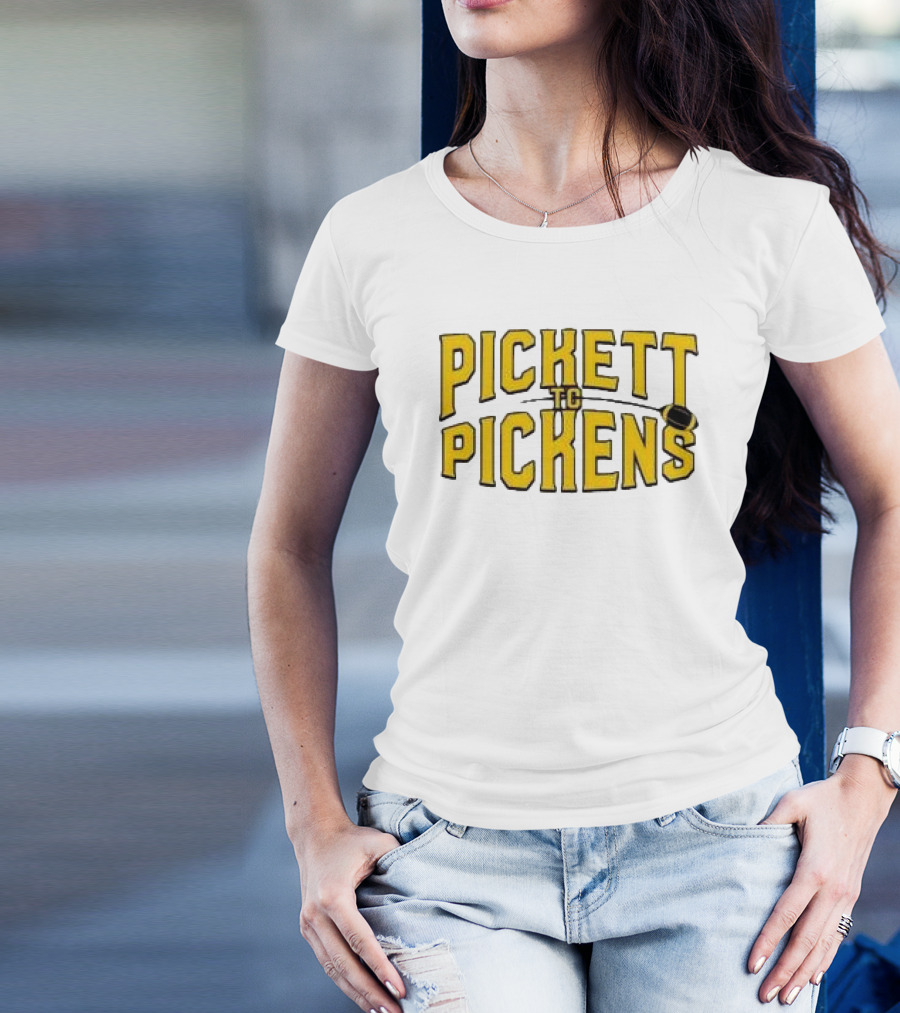 "Jersey Jerry Pickett To Pickens Football Theme" T-Shirt