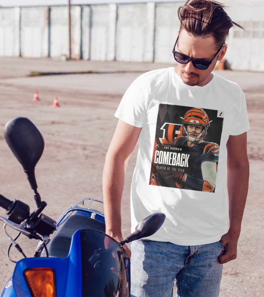 Joe Burrow Comeback Player Of The Year Cincinnati Bengals NFL 2024 T-Shirt