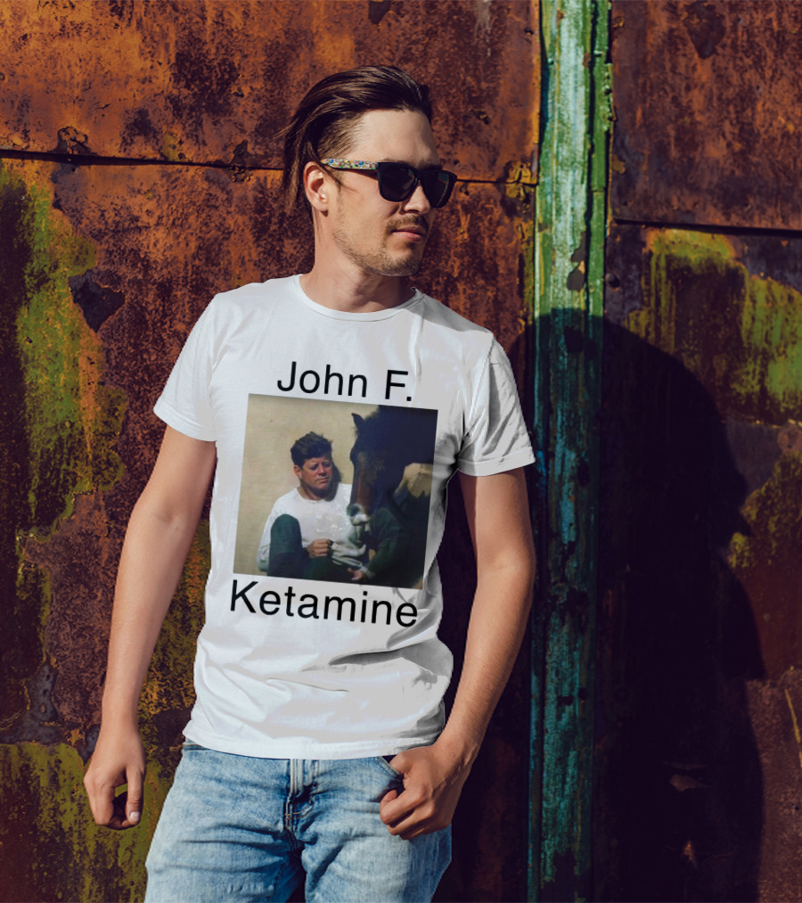 John F. Ketamine Horseman Interaction T-Shirt