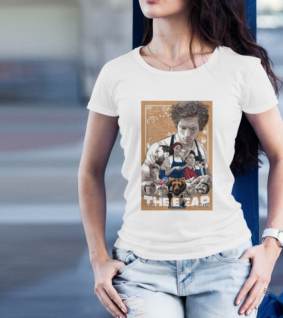 Joshua Budich Every Second Counts The Bear Beef Sandwiches T-Shirt