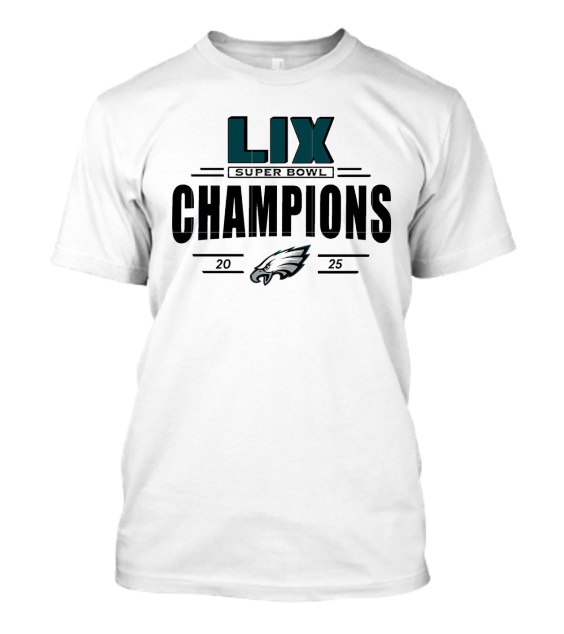 LIX Super Bowl Champions 2025 Eagles T-Shirt