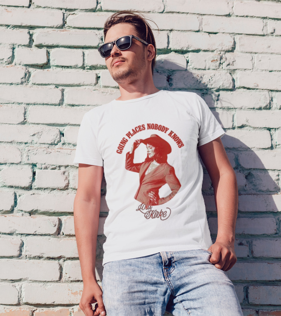 Going Places Nobody Knows Lola Kirke Trailblazer T-Shirt