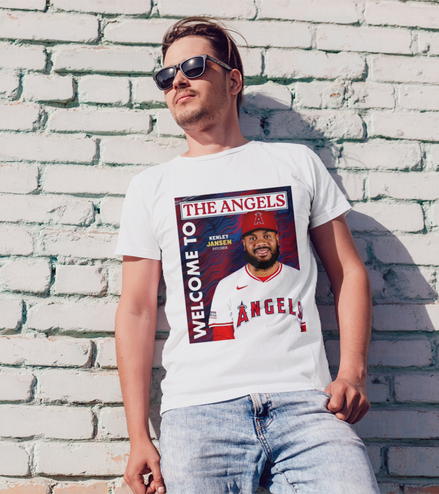 WELCOME TO THE ANGELS KENLEY JANSEN PITCHER T-Shirt