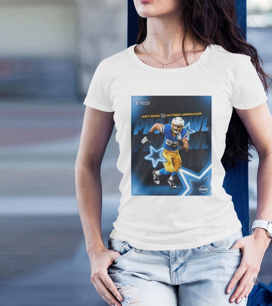 Joey Bosa LA Chargers Outside Linebacker Pro Bowl Presented By Yaamava’ Resort And Casino At San Manuel T-Shirt