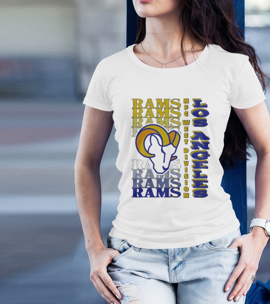 Rams Los Angeles NFC West Division T-Shirt