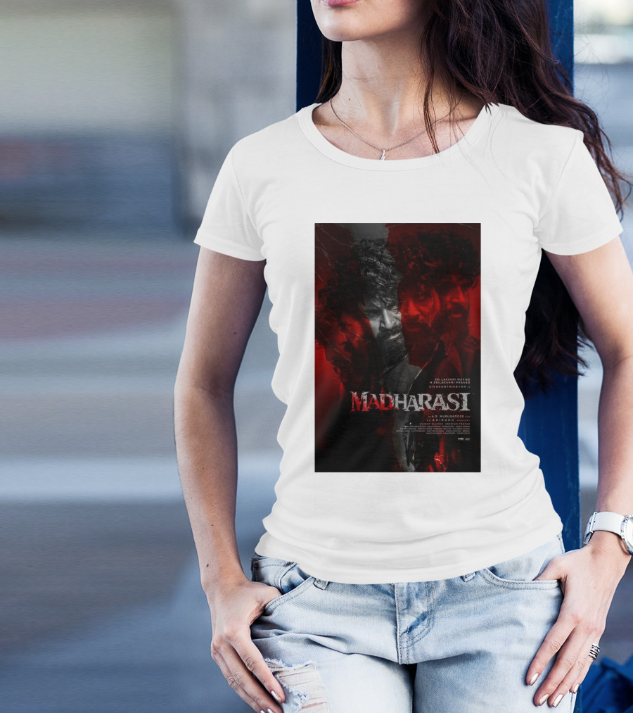 Madharasi Sivakarthikeyan A.R. Murugadoss Anirudh Sri Lakshmi Movies N. Sri Lakshmi Prasad Film T-Shirt