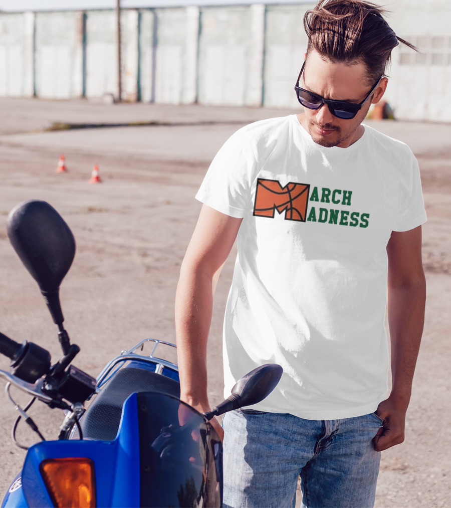 March Madness Basketball M Arch Adness T-Shirt