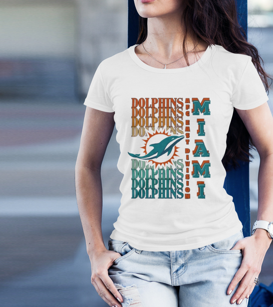 MIAMI Dolphins AFC East Division T-Shirt