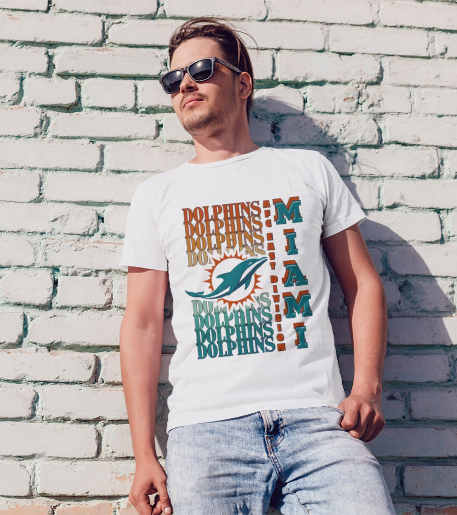MIAMI Dolphins AFC East Division T-Shirt