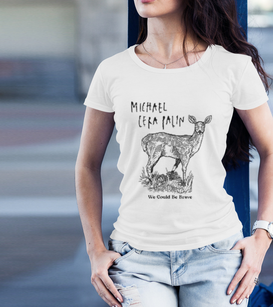Michael Cera Palin We Could Be Brave Deer T-Shirt