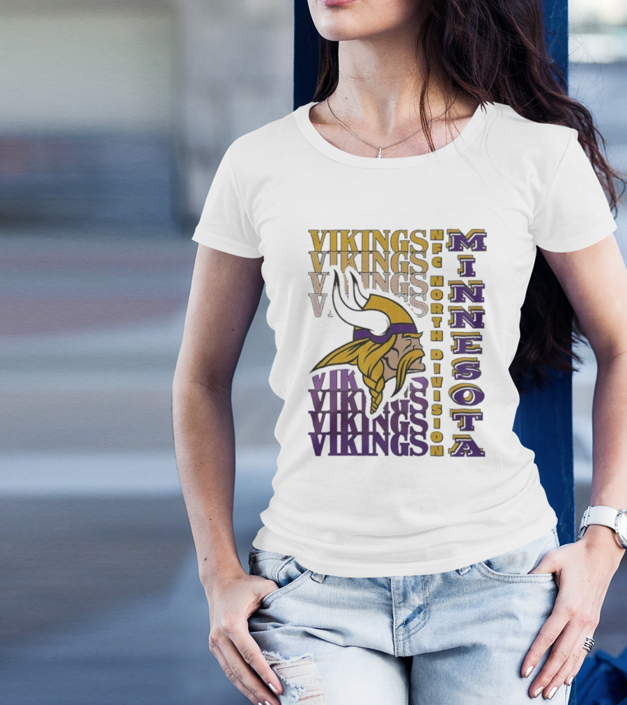 Minnesota Vikings NFC North Division Vikings Minnesota T-Shirt