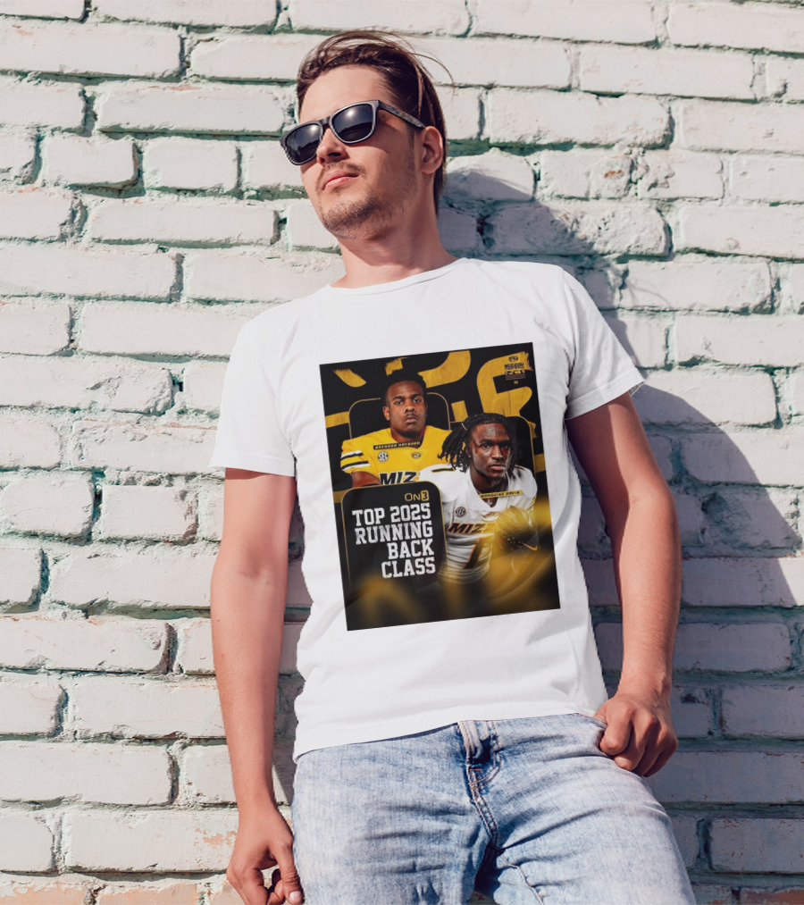 Missouri Football Top 2025 Running Back Class Brendon Haygood Marquise Davis SEC Mizzou T-Shirt