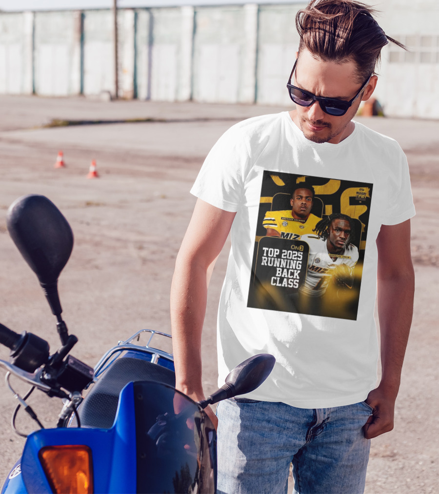 Missouri Football Top 2025 Running Back Class Brendon Haygood Marquise Davis SEC Mizzou T-Shirt