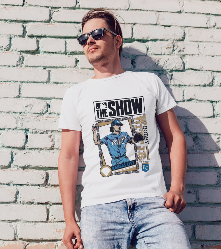 MLB The Show Kansas City Royals Bobby Witt Jr 2025 Kansas City T-Shirt