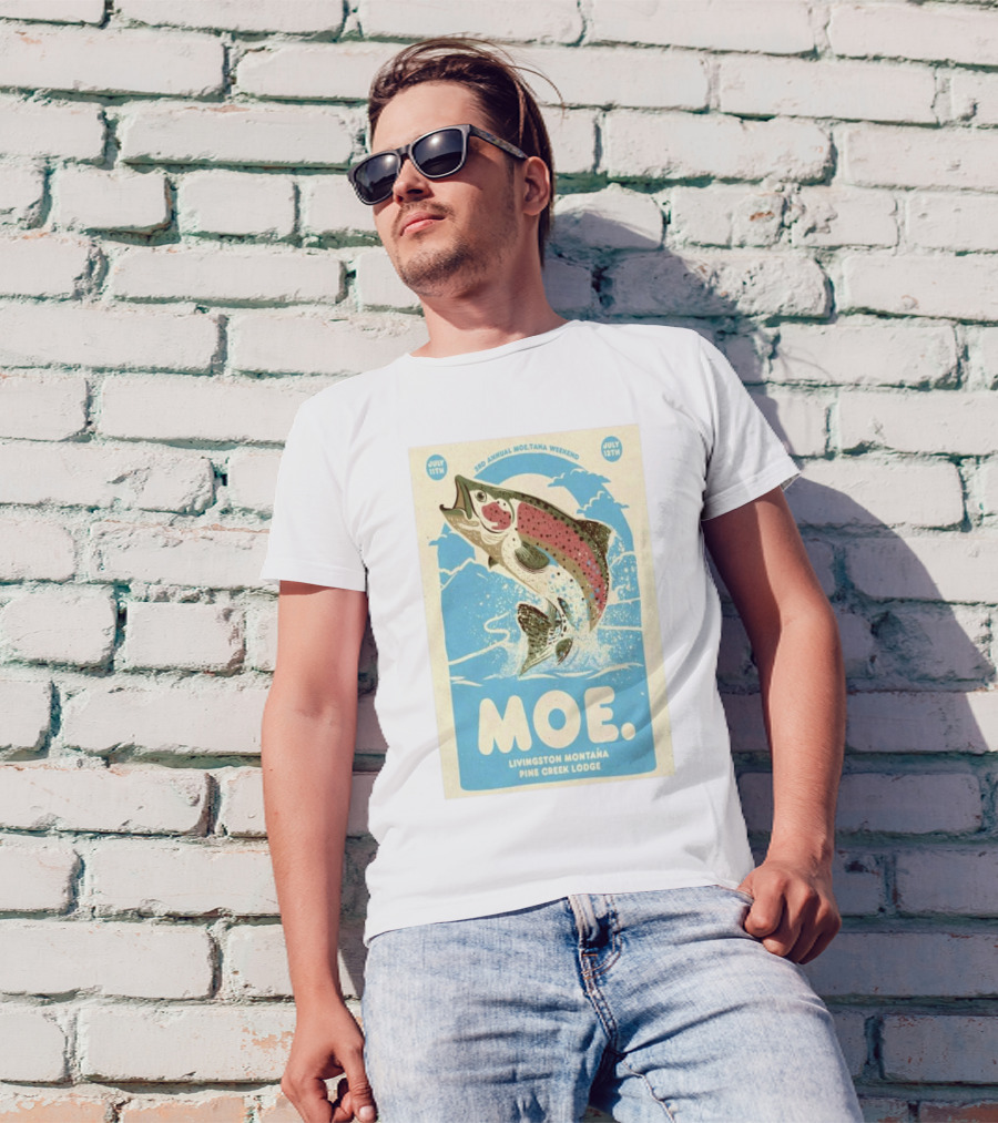 3rd Annual Moe.Tana Weekend Livingston Montana Pine Creek Lodge July 11-12 2025 T-Shirt