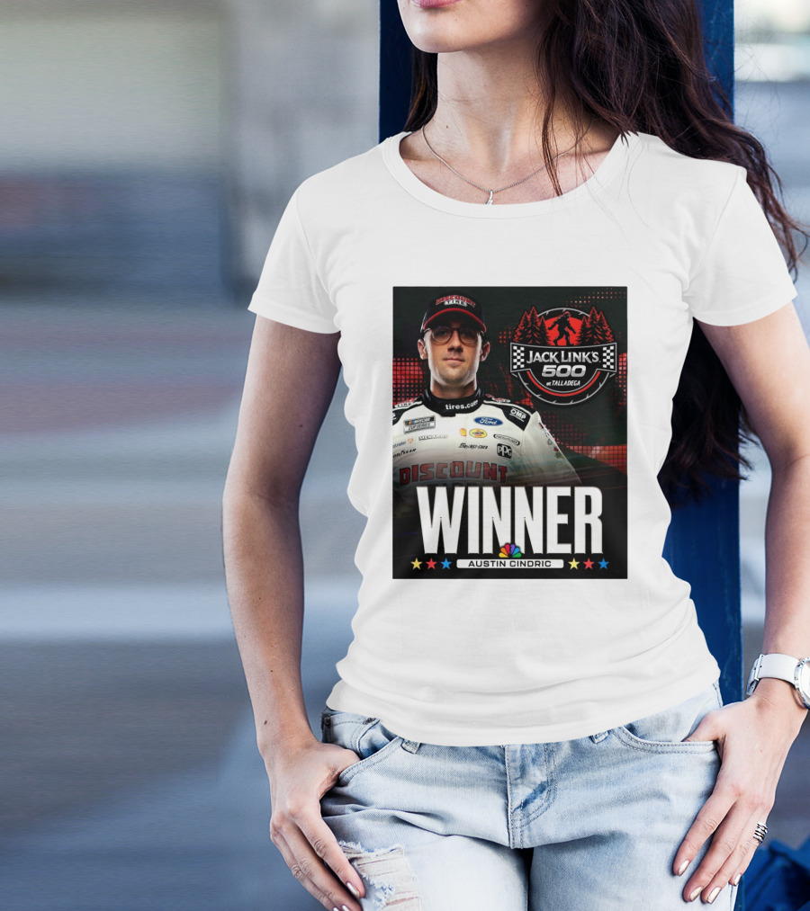 NASCAR Austin Cindric Discount Tire Jack Link's 500 Winner At Talladega T-Shirt