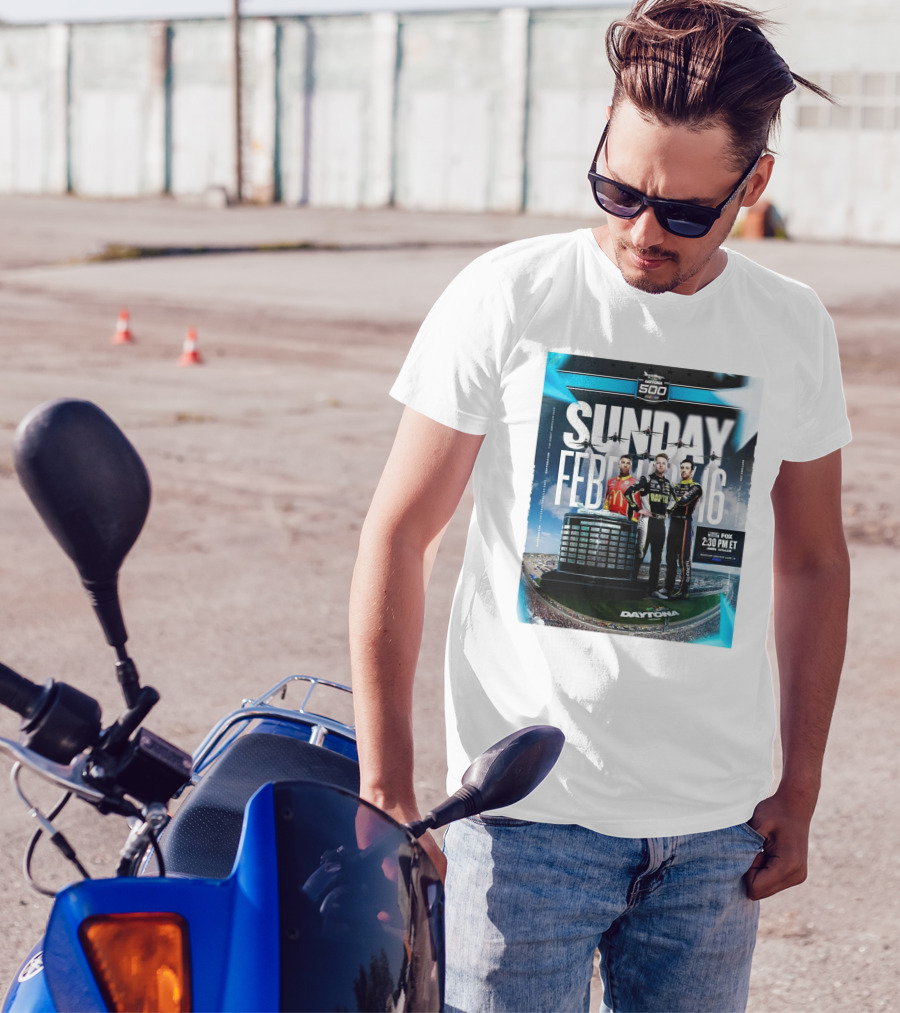 Daytona 500 2025 Sunday February 16 Legendary Race Fox 2:30 PM ET T-Shirt