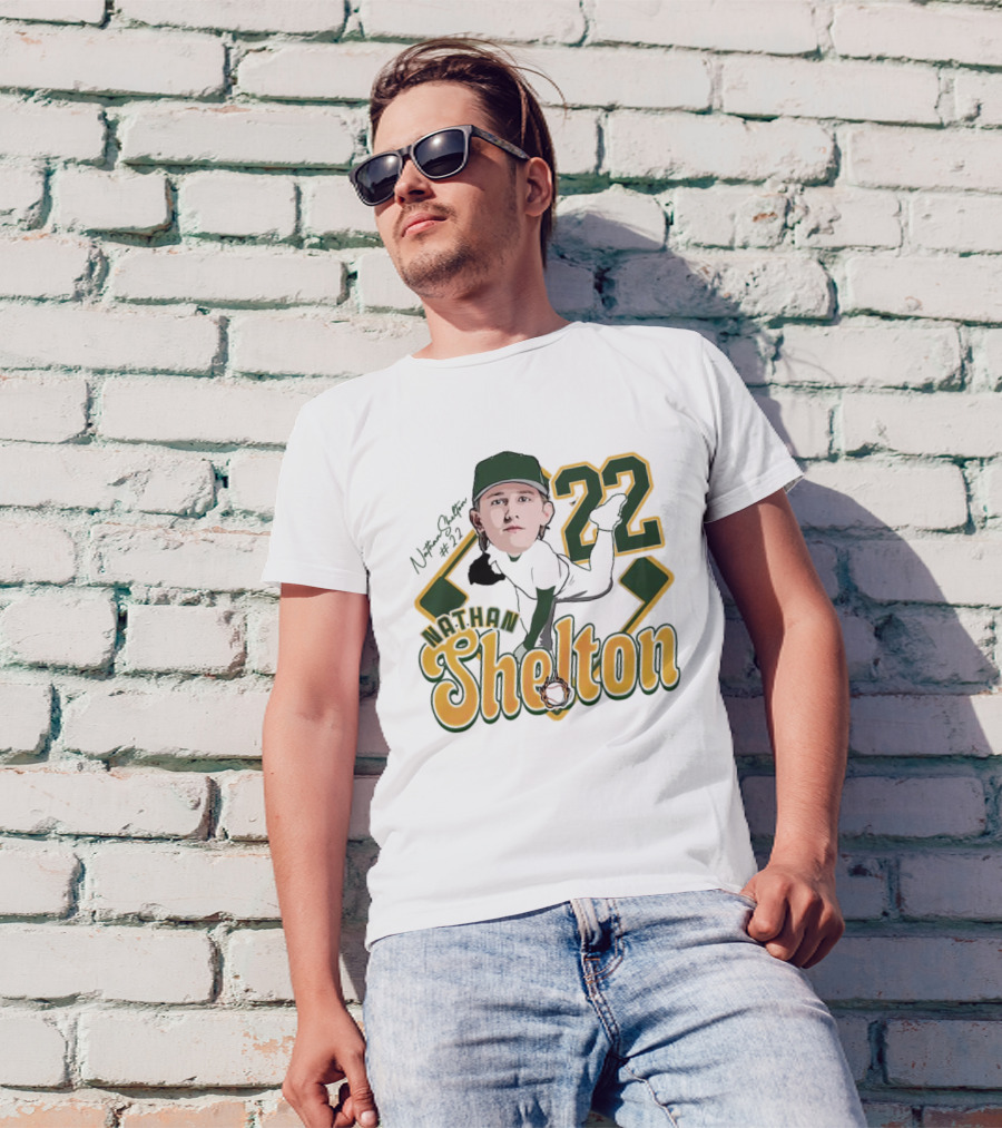Nathan Shelton 22 Baseball Player 2025 T-Shirt