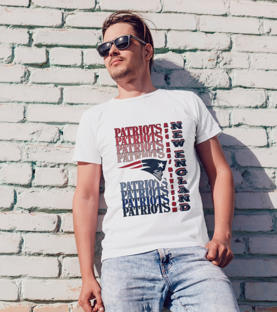 Patriots New England AFC East Division Football Team T-Shirt