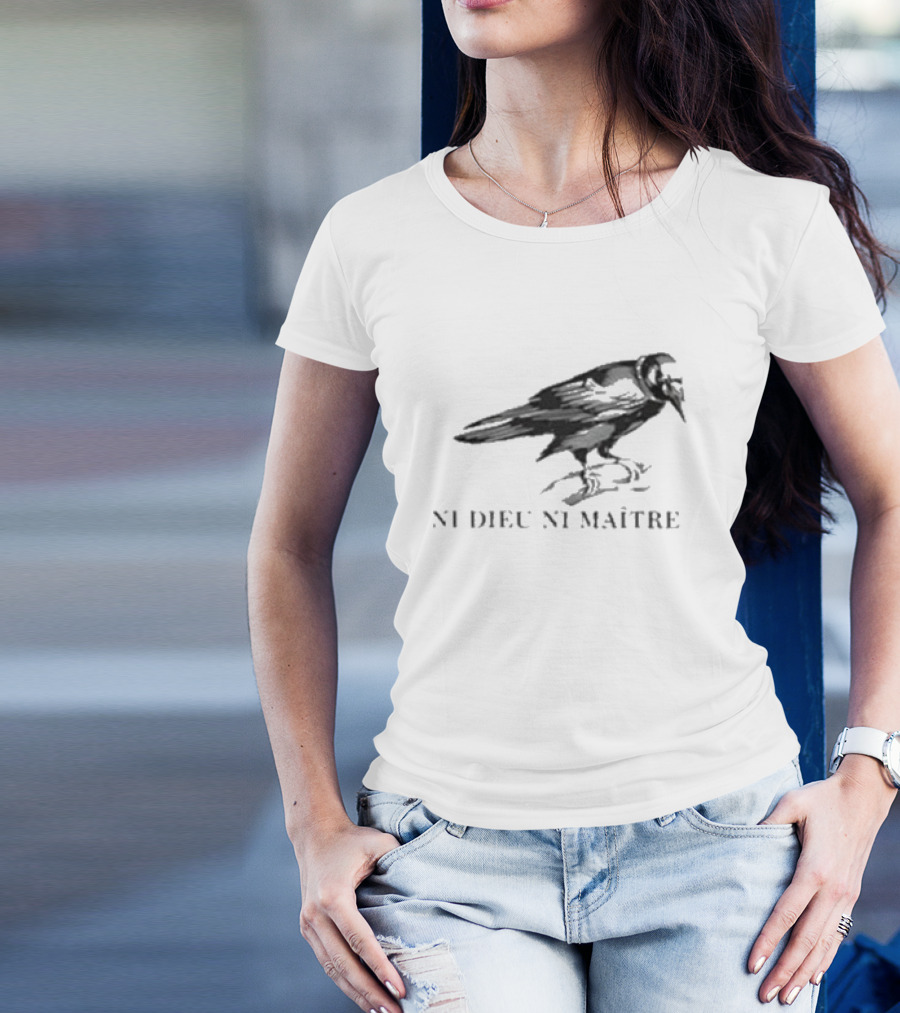 NI Dieu NI Maître Raven T-Shirt