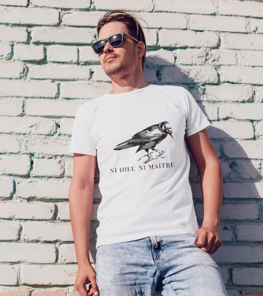 NI Dieu NI Maître Raven T-Shirt