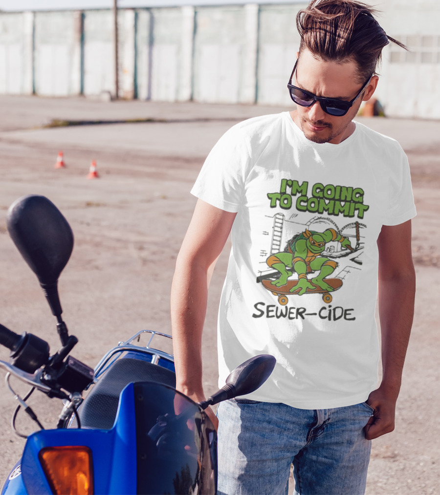 Ninja Turtles I’m Going To Commit Sewer-Side T-Shirt