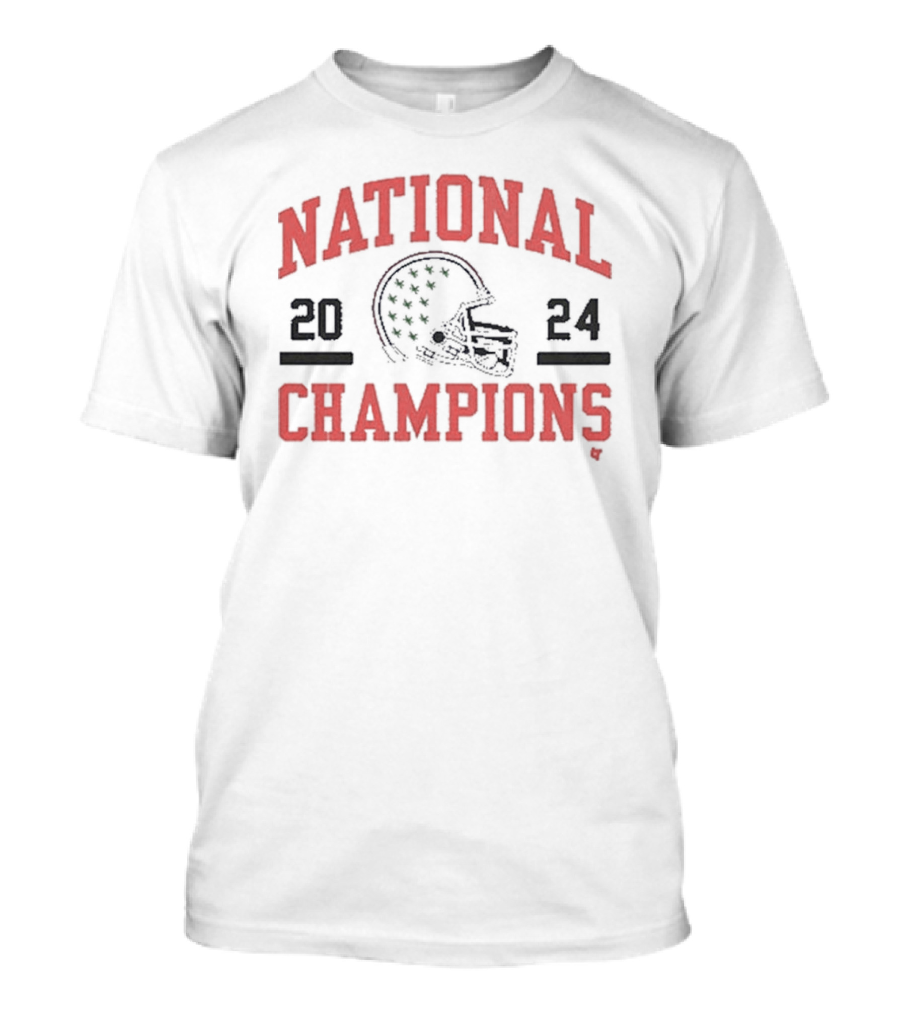 2024 National Champions State Football Helmet T-Shirt