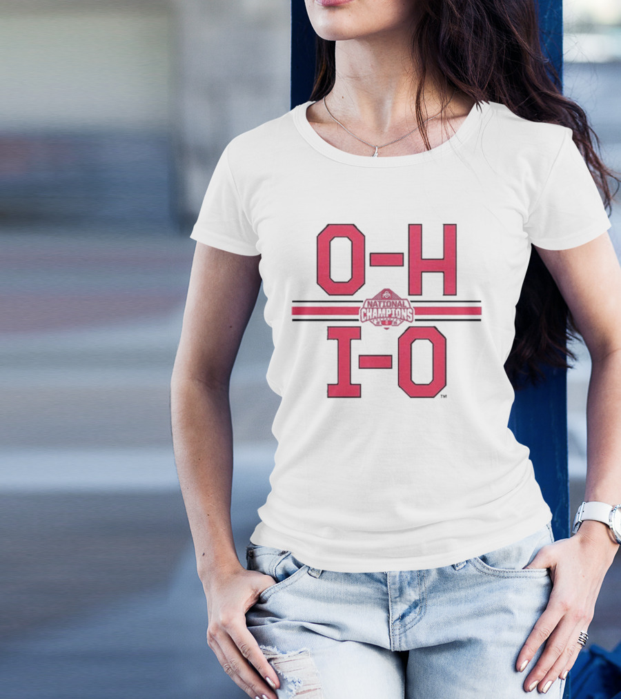 Ohio State O-H I-O National Champions Football T-Shirt