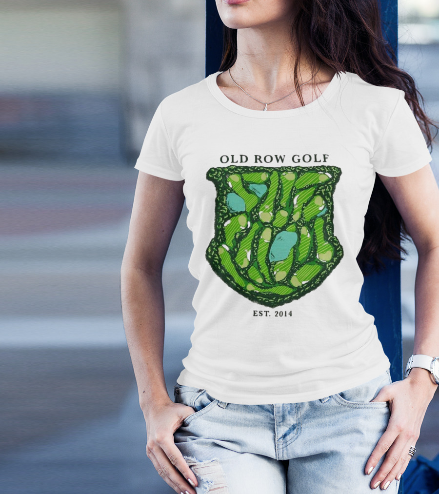 Old Row Golf Course Pigment Dyed T-Shirt