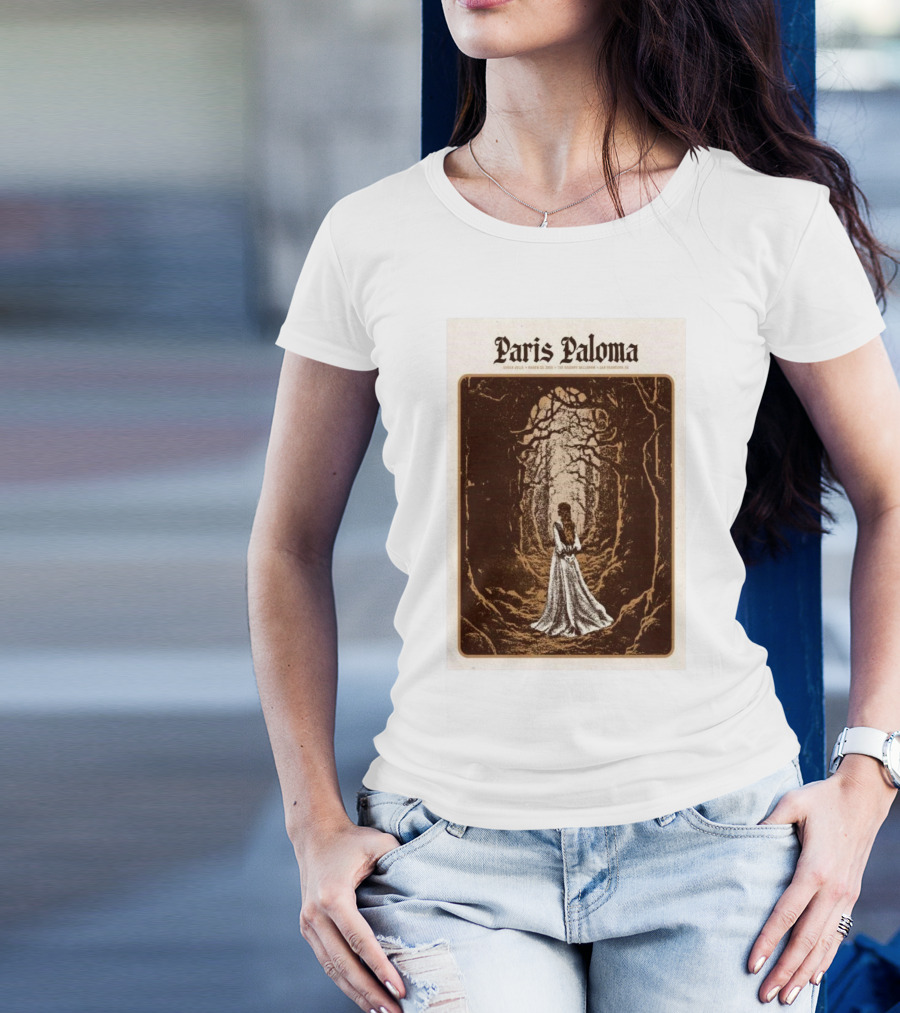 Paris Paloma March 25 2025 The Regency Ballroom San Francisco CA Concert T-Shirt