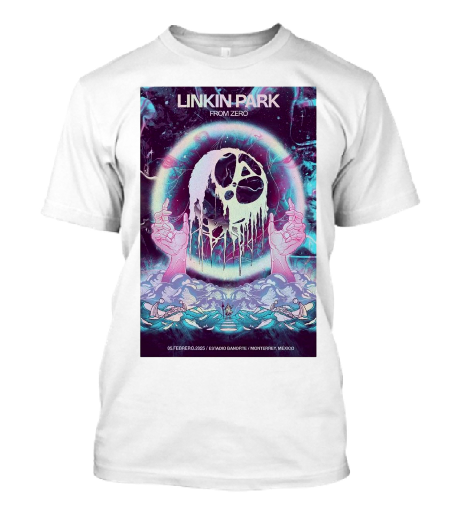 Linkin Park From Zero 05 Febrero 2025 Estadio Banorte Monterrey México T-Shirt
