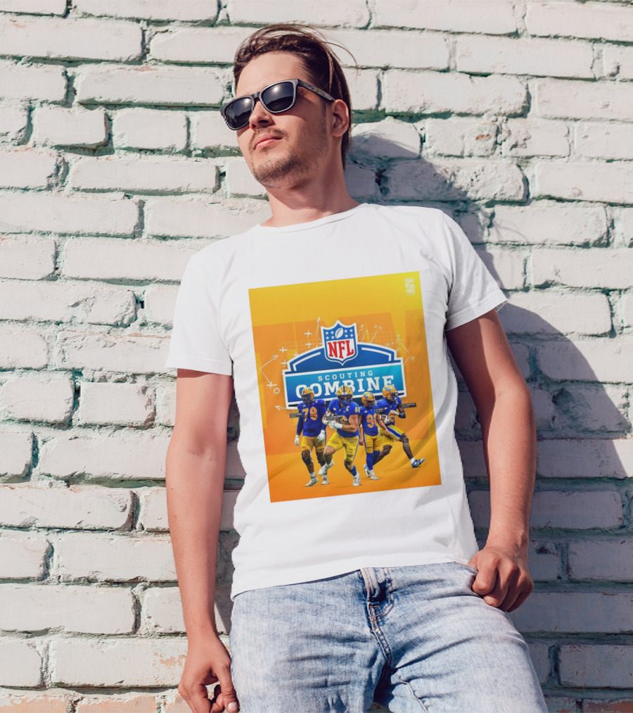 Pitt Panthers NFL Scouting Combine Branson Taylor Gavin Bartholomew Ben Sauls Konata Mumpfield Football T-Shirt