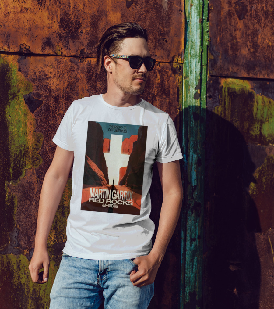 Thursday October 23 2025 Martin Garrix Red Rocks Amphitheatre T-Shirt
