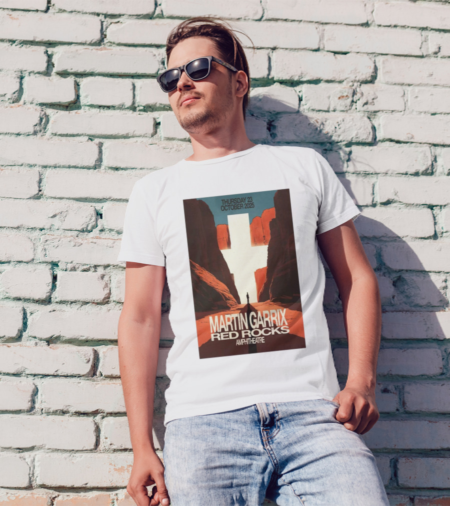 Thursday October 23 2025 Martin Garrix Red Rocks Amphitheatre T-Shirt